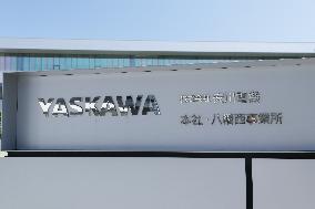 YASKAWA Electric signboard and logo
